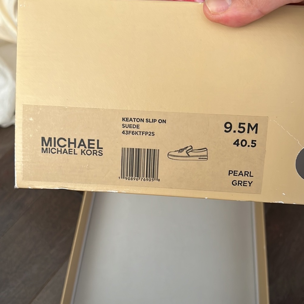 Michael Kors Keaton suede slip one - Picture 9 of 9